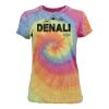 Burnout Tie Dye Crew Neck T-Shirt Thumbnail