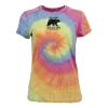 Burnout Tie Dye Crew Neck T-Shirt Thumbnail