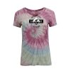 Burnout Tie Dye V-Neck Thumbnail