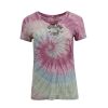 Burnout Tie Dye V-Neck Thumbnail