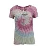 Burnout Tie Dye V-Neck Thumbnail