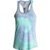 Burnout Tie Dye Racerback Tank Top Thumbnail