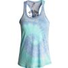 Burnout Tie Dye Racerback Tank Top Thumbnail