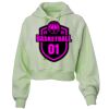 Soft Fleece Cropped Hoodie Thumbnail